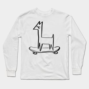 dog skate Long Sleeve T-Shirt